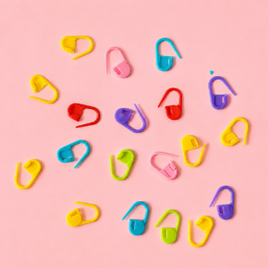 50 Pieces Colourful Stick Stitch Markers for Crochet & Knitting